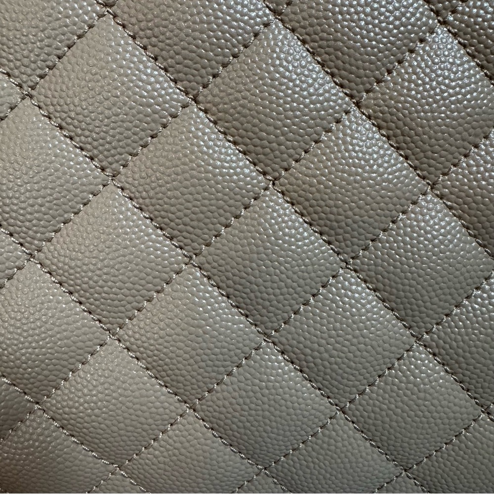 Yves Saint Laurent ENVELOPE MEDIUM IN QUILTED GRAIN DE POUDRE EMBOSSED LEATHER - Picture 6 of 13